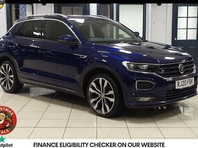 Blue Used 2020 VW T-Roc R-line SUV | £17,510 (Good price)