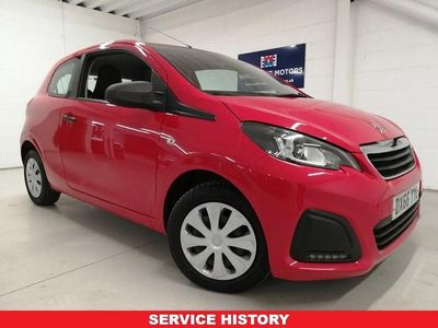 Used Peugeot 108 Access 68 HP (50 kW) 2016 Red Hatchback
