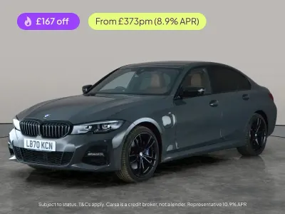 Begagnad BMW 330e M Sport 2020 Grå Sedan
