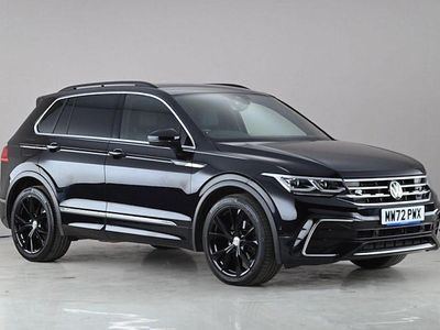 Used VW Tiguan R-line 150 HP (110 kW) 2022 Black SUV