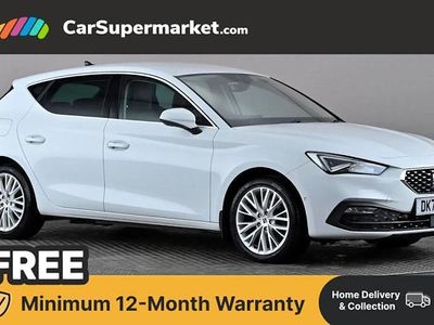 Used Seat Leon XCELLENCE 204 HP (150 kW) 2021 White Hatchback