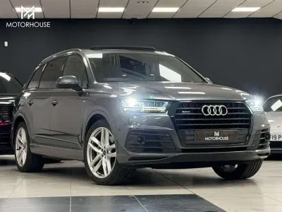 Used Audi Q7 S-Line 272 HP (200 kW) 2016 Grey SUV