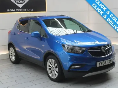 Used Vauxhall Mokka X Elite 140 HP (102 kW) 2016 Blue SUV