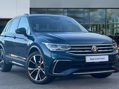 Blue Used 2023 VW Tiguan R-line SUV | £25,708 (Fair price)