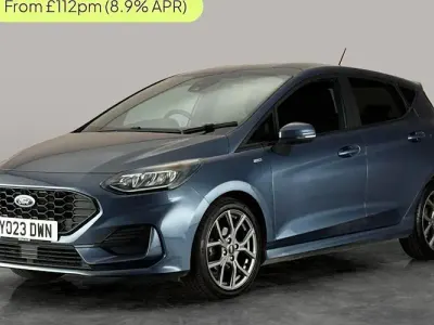 Used Ford Fiesta ST-Line 125 HP (91 kW) 2022 Blue Hatchback