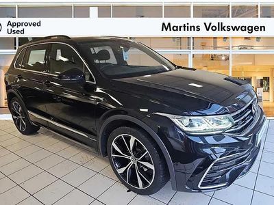 Black Used 2023 VW Tiguan R-line SUV | £26,790 (Fair price)