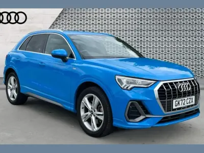 Used Audi Q3 S-Line 187 HP (137 kW) 2022 Blue SUV