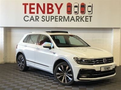 used VW Tiguan 2.0 R LINE TDI BLUEMOTION TECHNOLOGY 4MOTION DSG 5d 237 BHP