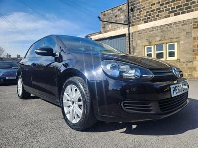 Used VW Golf VI SE 105 HP (77 kW) 2010 Black Hatchback