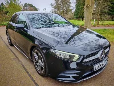 Begagnad Mercedes A180 Executive 2019 Svart Halvkombi