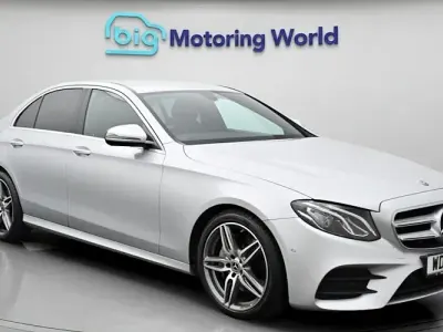 Used Mercedes E200 AMG line 184 HP (135 kW) 2019 Silver Sedan