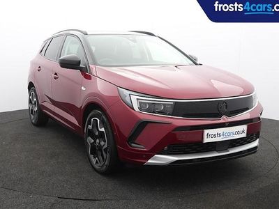 Used Vauxhall Grandland X Ultimate 131 HP (96 kW) 2024 Red SUV