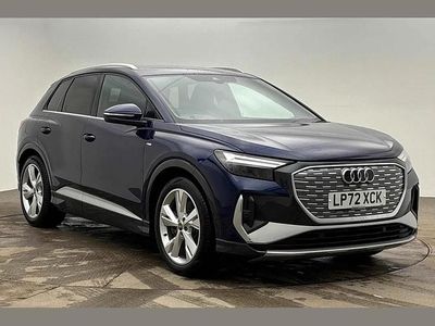 Used Audi Q4 e-tron S-Line 147 kW (200 HP) 2023 Blue SUV