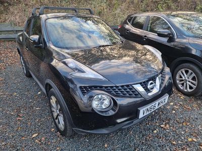 Black Used 2016 Nissan Juke Tekna SUV | £5,995 (Fair price)