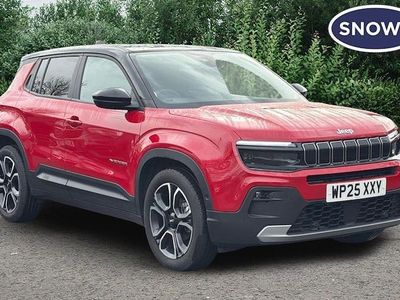 Used Jeep Avenger Summit 101 HP (74 kW) 2025 Red SUV