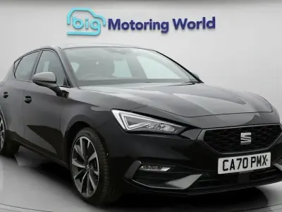 Used Seat Leon FR First Edition 204 HP (150 kW) 2020 Black Hatchback