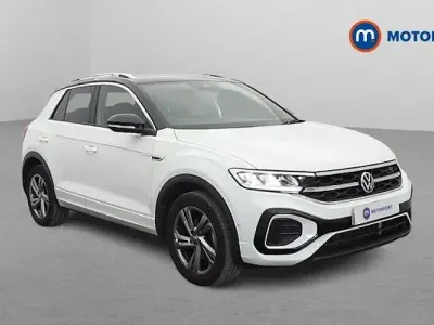 Begagnad VW T-Roc R-line 150 HK (110 kW) 2024 Vit SUV
