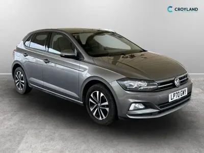 Begagnad VW Polo United 95 HK (69 kW) 2021 Grå Halvkombi