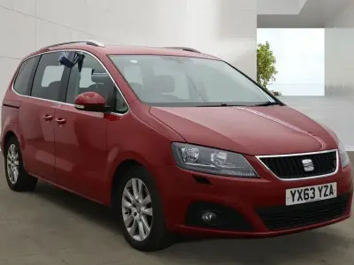 Used Seat Alhambra Ecomotive 140 HP (102 kW) 2013 Red MPV
