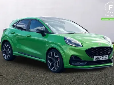Second-hand Ford Puma ST 200 CP (147 kW) 2021 Verde SUV