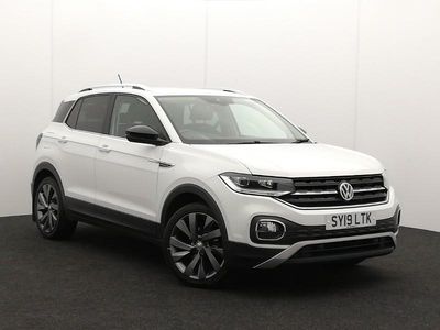 Used VW T-Cross Edition 115 HP (84 kW) 2019 White SUV