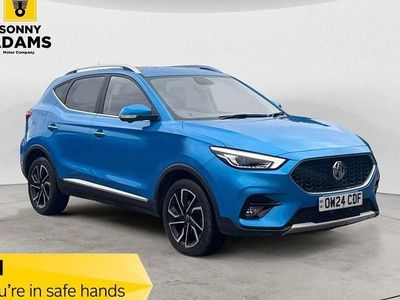Used MG ZS Exclusive 111 HP (81 kW) 2024 Blue SUV