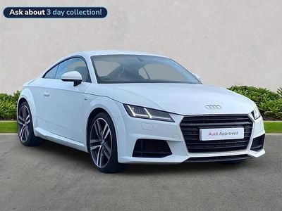 Used Audi TT S-Line 177 HP (130 kW) 2016 White Coupe
