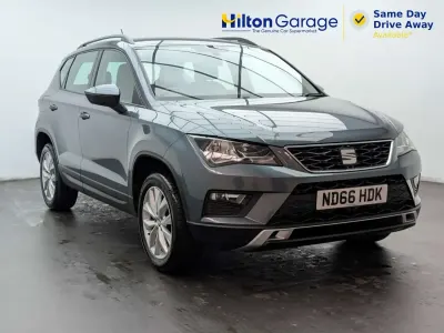 Usado Seat Ateca Ecomotive 115 HP (84 kW) 2016 Cinzento SUV
