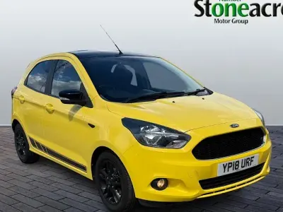 Used Ford Ka Plus Zetec 86 HP (63 kW) 2017 Yellow Hatchback