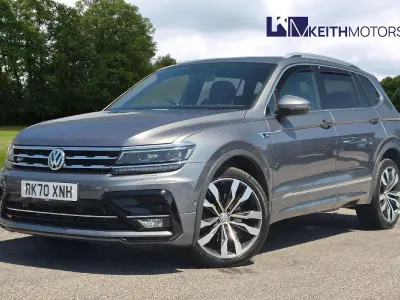 Used VW Tiguan Allspace R-line 190 HP (139 kW) 2020 Grey SUV