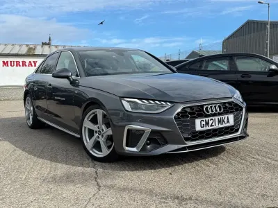 Used Audi A4 S-Line 163 HP (119 kW) 2021 Grey Sedan