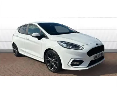 Used Ford Fiesta ST-Line 95 HP (69 kW) 2020 White Hatchback