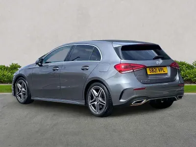 Used Mercedes A220 AMG line 2021 Grey Hatchback