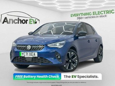 Used Vauxhall Corsa-e Elite 100 kW (136 HP) 2020 Blue Hatchback
