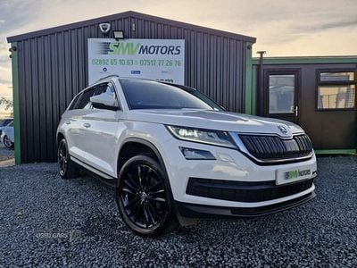 White Used 2017 Skoda Kodiaq SE L SUV | £17,750 (Expensive)
