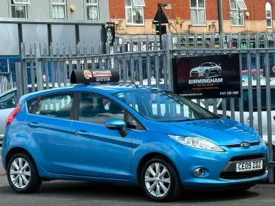 Used Ford Fiesta Zetec 2009 Blue Hatchback