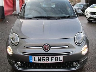 Used Fiat 500C Lounge 69 HP (50 kW) 2019 Grey Cabriolet