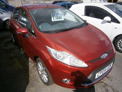 Red Used 2009 Ford Fiesta Zetec Hatchback | £995
