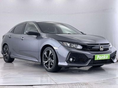 Used Honda Civic SR 126 HP (92 kW) 2018 Grey Hatchback