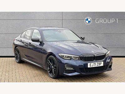 Blue Used 2022 BMW 330 M Sport Sedan | £27,695 (Good price)