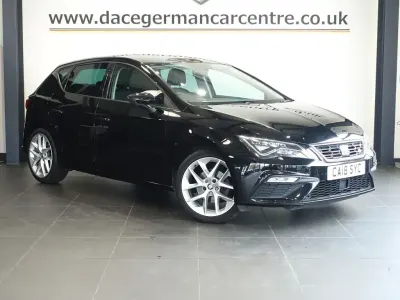 Begagnad Seat Leon FR 125 HK (91 kW) 2018 Svart Halvkombi