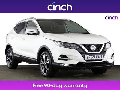 White Used 2019 Nissan Qashqai N-Connecta SUV | £13,129 (Fair price)