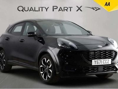Begagnad Ford Puma ST-Line X 2022 Svart SUV