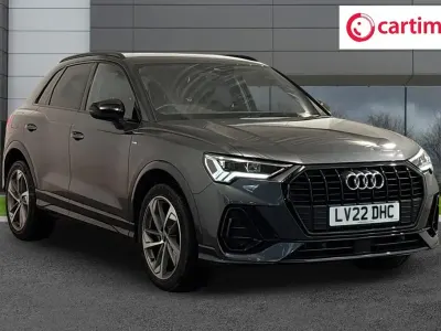Used Audi Q3 Black Edition 150 HP (110 kW) 2022 Grey SUV