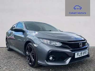 Used Honda Civic EX 126 HP (92 kW) 2019 Grey Hatchback