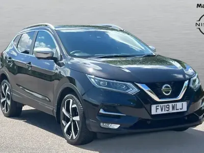 Used Nissan Qashqai Tekna+ 160 HP (117 kW) 2019 Black SUV