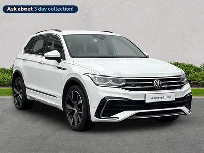 White Used 2023 VW Tiguan R-line SUV | £26,939 (Fair price)