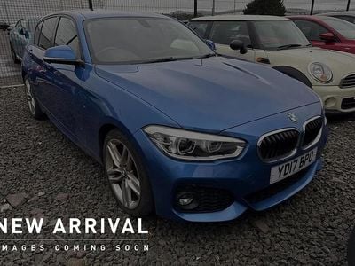 Used BMW 116 M Sport 113 HP (83 kW) 2017 Blue Hatchback