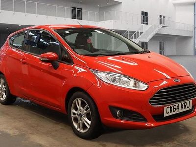 Used Ford Fiesta Zetec 2014 Red Hatchback