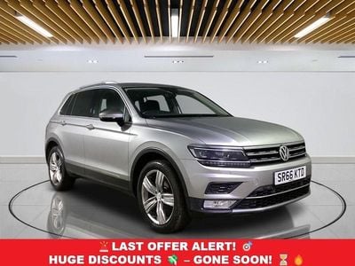 Silver Used 2016 VW Tiguan SEL SUV | £13,249 (Fair price)